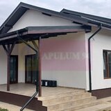 Sabareni, casa noua tip parter, cu pod mansardabil